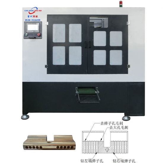 点击查看详细信息<br>标题：JZ-4.5自动锁壳钻弹子孔去毛刺机 阅读次数：1618