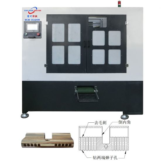 点击查看详细信息<br>标题：JZ-4.3B自动锁壳钻弹子孔倒内角机 阅读次数：1485