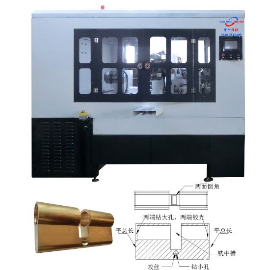 点击查看详细信息<br>标题：JZ-2.2 单自动插芯锁组合机 阅读次数：4816