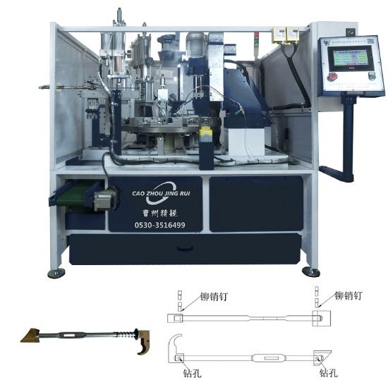 点击查看详细信息<br>标题：JRZ-35-1自动锁舌拉手钻孔铆肖钉机 阅读次数：116