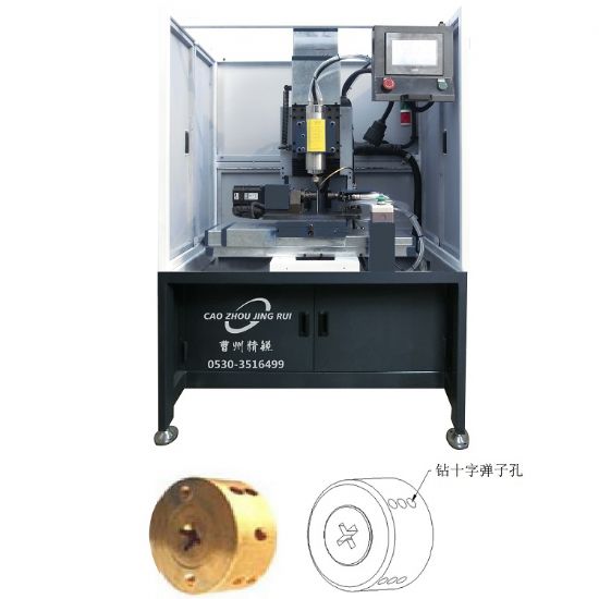点击查看详细信息<br>标题：JZ-4.1 数控十字槽锁头钻孔机 阅读次数：853