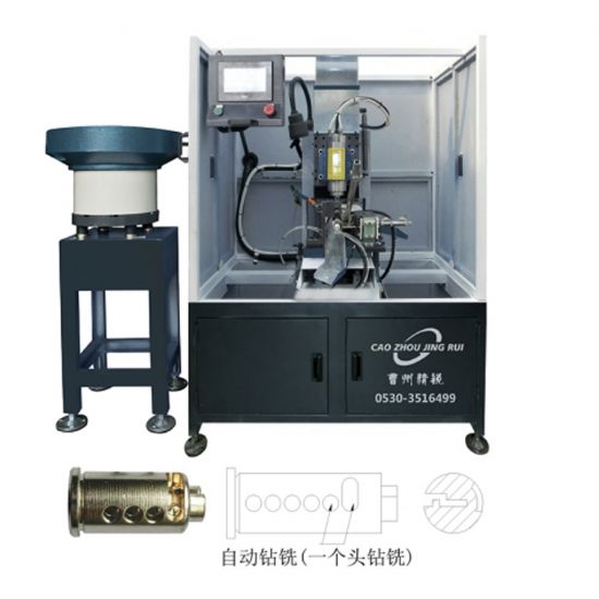 点击查看详细信息<br>标题：JZ-4.2C自动锁芯钻弹子孔立铣机 阅读次数：947