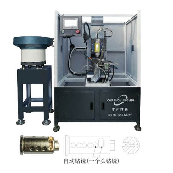 点击查看详细信息<br>标题：JZ-4.2C自动锁芯钻弹子孔立铣机 阅读次数：290