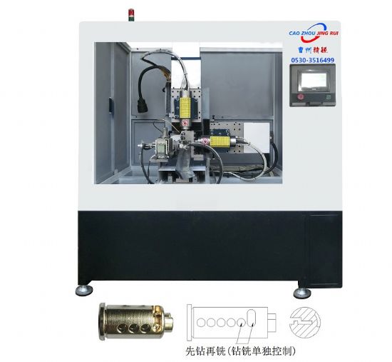 点击查看详细信息<br>标题：JZ-4.2A自动锁芯钻弹子孔立铣机 阅读次数：281