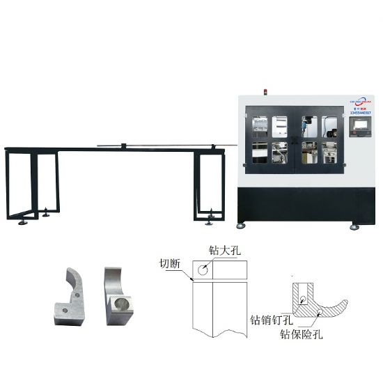点击查看详细信息<br>标题：JZ-37-2 自动拉手钻孔下料机 阅读次数：216