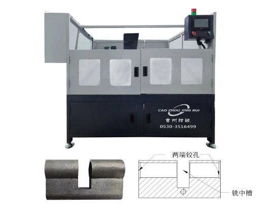 点击查看详细信息<br>标题：JZ-12.4自动空心棒锁壳铰光、铣中槽机 阅读次数：909
