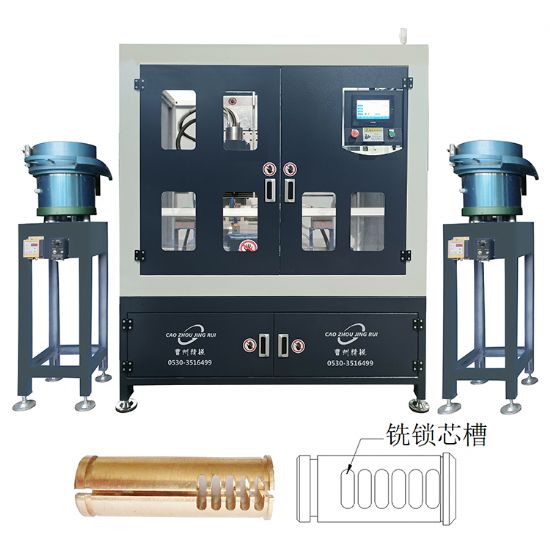点击查看详细信息<br>标题：JZ-14.4B自动锁芯钻孔拉丝机 阅读次数：1217